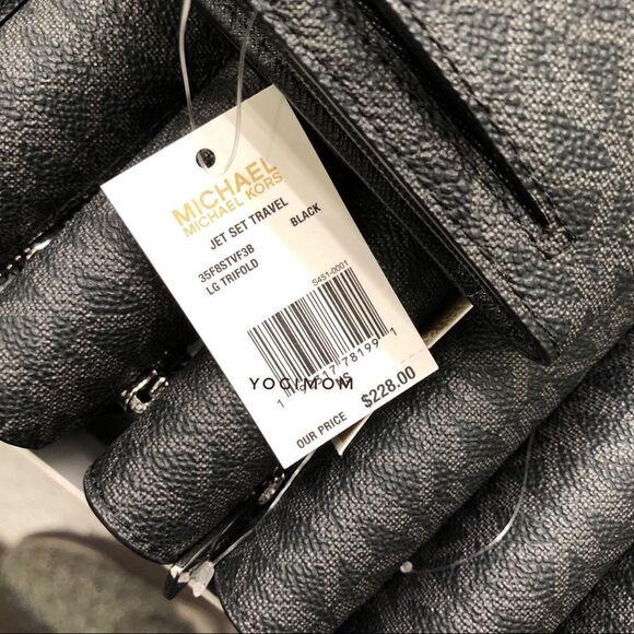 MICHAEL KORS Pocket Book Wallet Purse LG Trifold - Picture 5 of 14